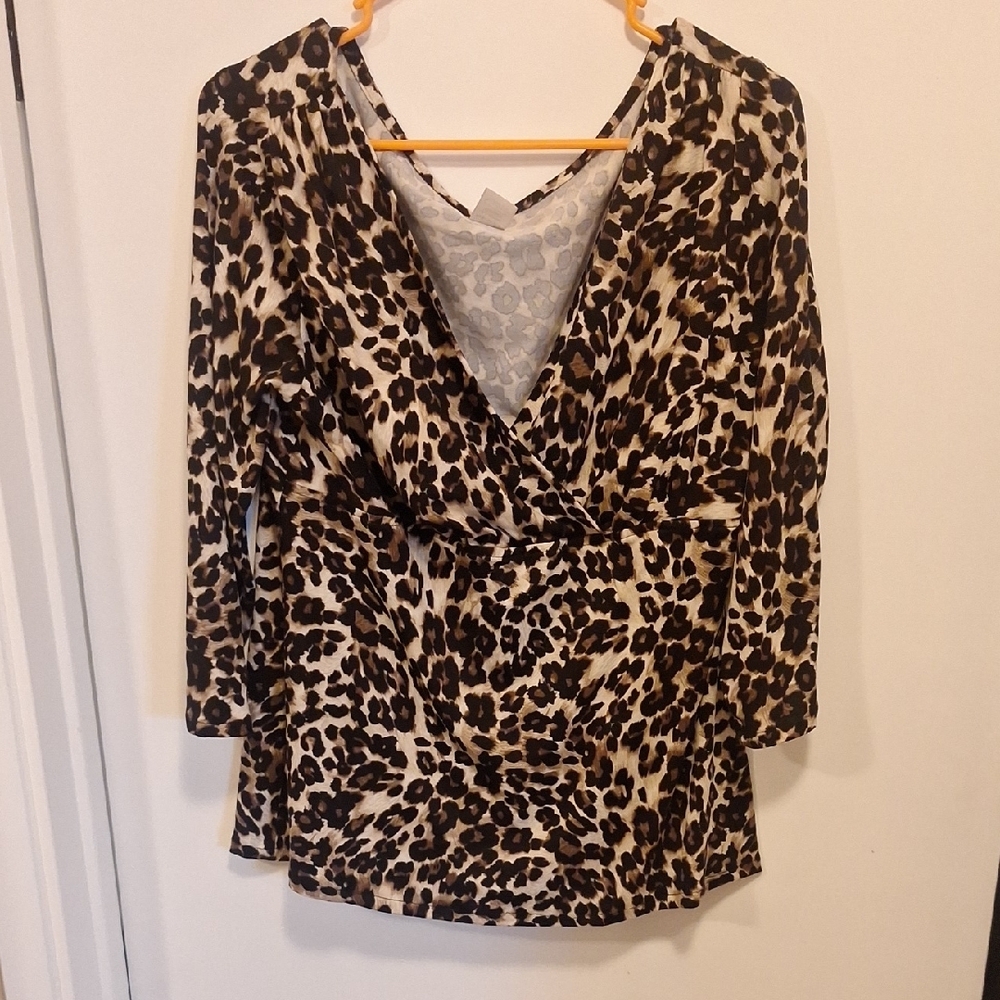 Hemet Animal Print Sweater
